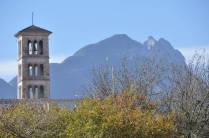 Torre de igreja em Monterrey, no norte do México